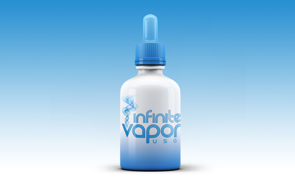 Infinite Vapor juice mock-up