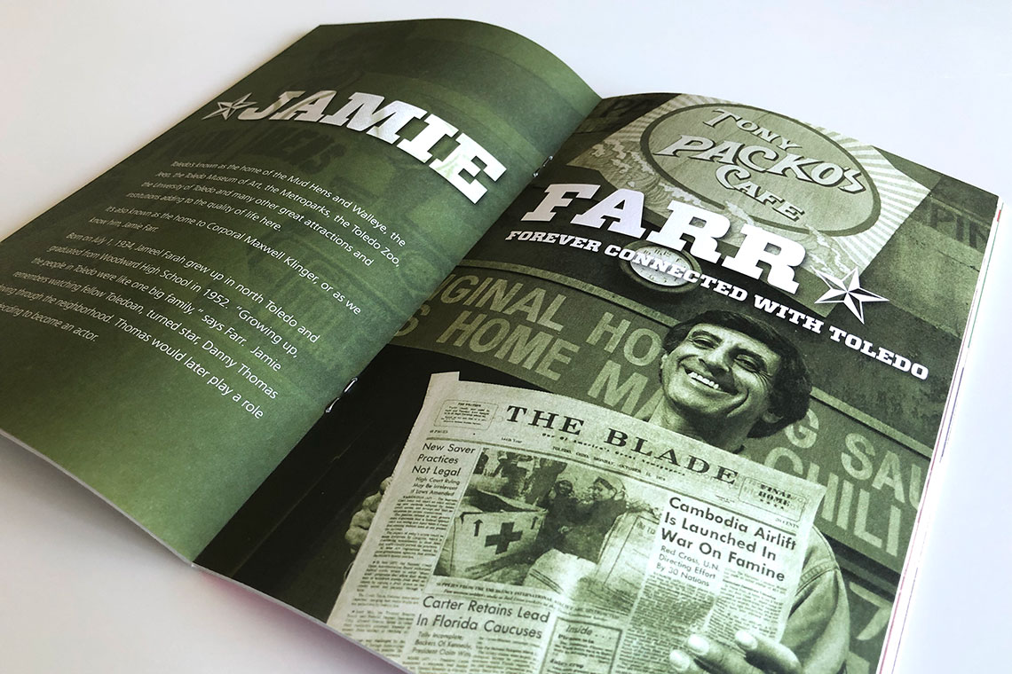 Toledo Mud Hens - Jamie Farr spread