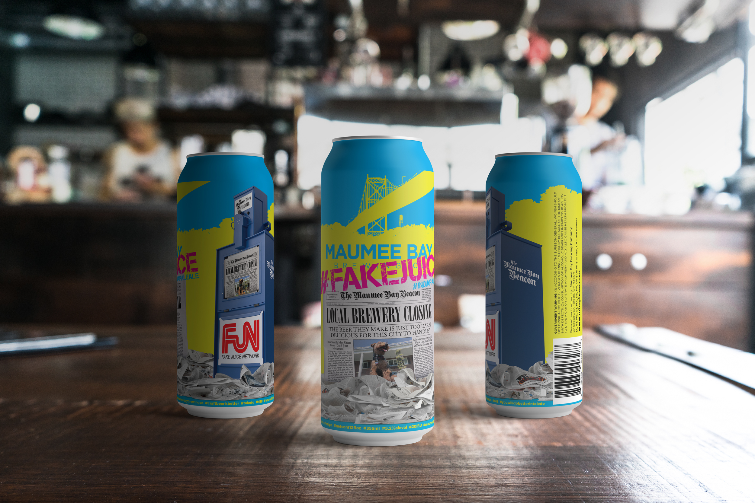 #FAKEJUICE Can Mock-up