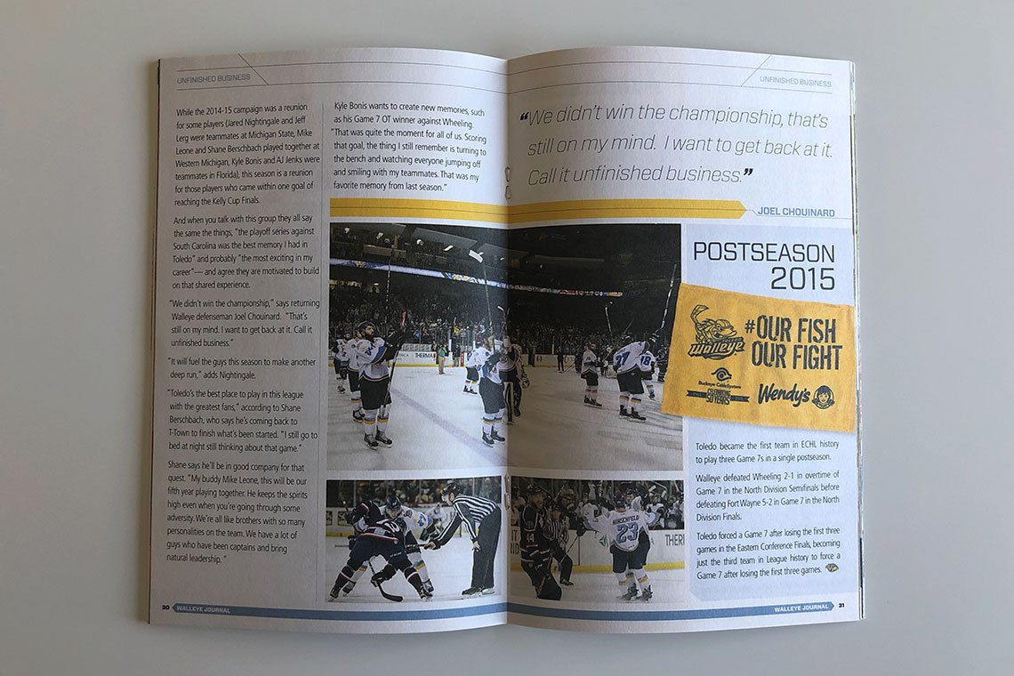 Toledo Walleye - The Walleye Journal Postseason 2015